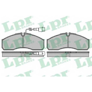 Колодки тормозные дисковые для NISSAN CABSTAR <b>LPR 05P1664 / 29160</b>