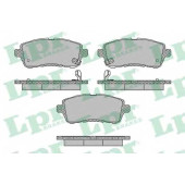 Колодки тормозные дисковые для DAIHATSU COO, MATERIA(M4#), SIRION(M3#) / MAZDA 2(DE) / SUBARU JUSTY / SUZUKI SWIFT(FZ,NZ) <b>LPR 05P1673 / 24285</b>