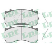 Колодки тормозные дисковые для MAN TGL / MERCEDES ACTROS, ATEGO <b>LPR 05P1683 / 29115</b>