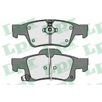 Колодки тормозные дисковые для JEEP GRAND CHEROKEE(WK,WK2) <b>LPR 05P1737 / 25196</b>