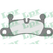 Колодки тормозные дисковые для PORSCHE CAYENNE(92A) / VW TOUAREG(7P5) <b>LPR 05P1755 / 24721</b>