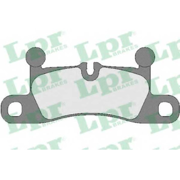 Колодки тормозные дисковые для PORSCHE CAYENNE(92A) / VW TOUAREG(7P5) <b>LPR 05P1755 / 24721</b>