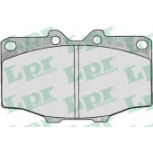Колодки тормозные дисковые для TOYOTA 4 RUNNER, HILUX, LAND CRUISER <b>LPR 05P202 / 20852</b>