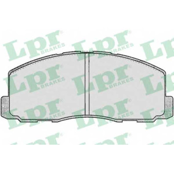 Колодки тормозные дисковые для ISUZU ASKA / MITSUBISHI COLT, CORDIA, ECLIPSE, GALANT, LANCER F, LANCER, MAGNA, MIRAGE, SPACE, STARION, TREDIA <b>LPR 05P260 / 20955</b>