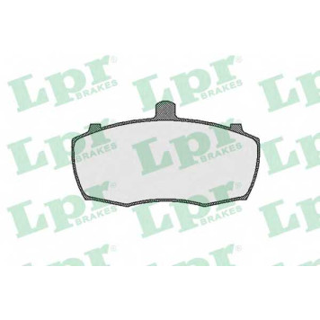 Колодки тормозные дисковые для LAND ROVER 90/110(DHMC) <b>LPR 05P261 / 20904</b>