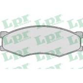 Колодки тормозные дисковые для NISSAN 300 ZX, BLUEBIRD, CEDRIC, FAIRLADY Z, LAUREL, PICKUP, PRAIRIE, SERENA, SILVIA, TRADE, VANETTE <b>LPR 05P264 / 21099</b>