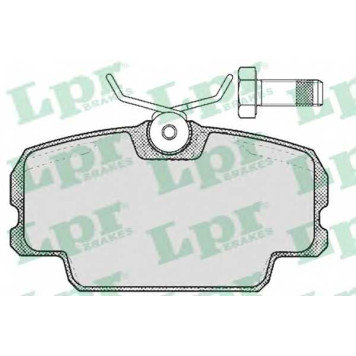 Колодки тормозные дисковые для BMW 3(E30) / SAAB 900(AC4,AM4), 9000 <b>LPR 05P273 / 20749</b>