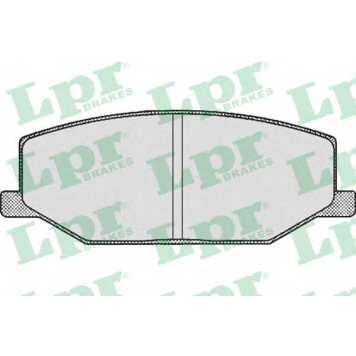 Колодки тормозные дисковые для SUZUKI JIMNY(FJ), SAMURAI(SJ), SJ 410, SJ 413 <b>LPR 05P290 / 21142</b>