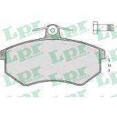 Колодки тормозные дисковые для AUDI 80(81,85,B2), 90(81,85,B2), COUPE(81,85), QUATTRO(85) / VW CORRADO(53I), PASSAT(32B,35I,3A2,3A5) <b>LPR 05P299 / 20669</b>