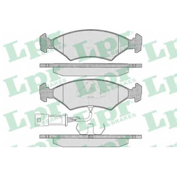 Колодки тормозные дисковые для FORD ESCORT 86 Express, ESCORT, FIESTA, ORION, SIERRA <b>LPR 05P327 / 20783</b>