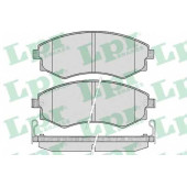 Колодки тормозные дисковые для HYUNDAI COUPE, LANTRA, MATRIX, SONATA / KIA JOICE, MAGENTIS / MITSUBISHI SANTAMO / SSANGYONG KORANDO <b>LPR 05P348 / 21725</b>