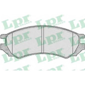 Колодки тормозные дисковые для NISSAN PRIMERA(P10) <b>LPR 05P354 / 21280</b>