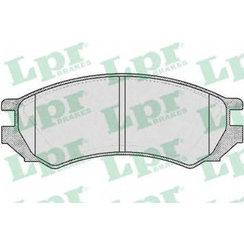Колодки тормозные дисковые для NISSAN PRIMERA(P10) <b>LPR 05P354 / 21280</b>