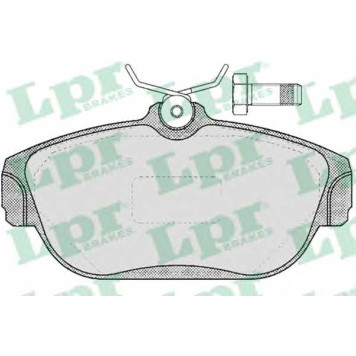 Колодки тормозные дисковые для VOLVO 740(744,745), 760(704,764,765), 940(944,945), 960(964,965), S90, V90 <b>LPR 05P382 / 20164</b>