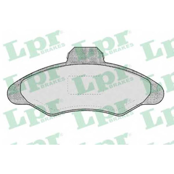 Колодки тормозные дисковые для FORD ESCORT 91 Express(AVL), ESCORT 95(AVL), ESCORT(AAL, ABL, AFL, ALL, ANL, AVL, GAL), ORION(GAL) <b>LPR 05P383 / 21171</b>