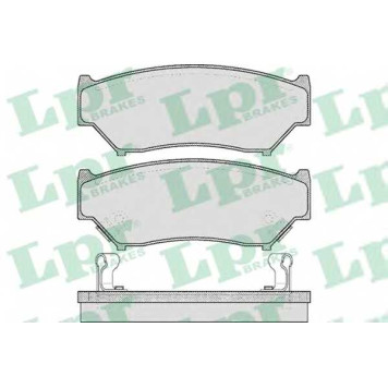 Колодки тормозные дисковые для SUZUKI GRAND VITARA(FT), JIMNY(FJ), VITARA(ET,TA) <b>LPR 05P396 / 21907</b>