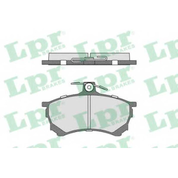 Колодки тормозные дисковые для MITSUBISHI CARISMA(DA#) <b>LPR 05P420 / 23080</b>