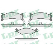 Колодки тормозные дисковые для KIA SEPHIA(FB), SHUMA(FB), SPORTAGE(K00) <b>LPR 05P426 / 21892</b>
