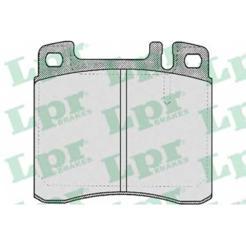 Колодки тормозные дисковые для MERCEDES S(W140) <b>LPR 05P447 / 21304</b>