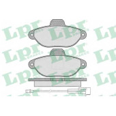 Колодки тормозные дисковые для FIAT CINQUECENTO(170), PANDA(169), PUNTO(176, 176C, 176L, 188, 188AX), SEICENTO(187, 287) / LANCIA Y(840A) <b>LPR 05P462 / 21436</b>