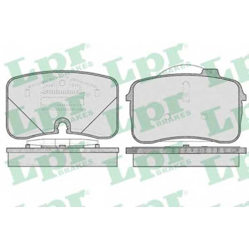 Колодки тормозные дисковые для AUDI 100(4A,C4), V8(44#,4C#) <b>LPR 05P476 / 21219</b>