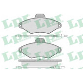 Колодки тормозные дисковые для CITROEN XANTIA(X1,X2) <b>LPR 05P487 / 21631</b>
