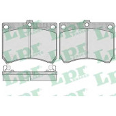 Колодки тормозные дисковые для MAZDA 323 F(BJ), 323 P(BA), 323(BG), FAMILIA(BA,BG,BJ), MX-3(EC), MX-5(NA) <b>LPR 05P510 / 21539</b>