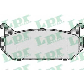Колодки тормозные дисковые для MAZDA 626(GE,GF), MX-6(GE), XEDOS 6(CA), XEDOS 9(TA) <b>LPR 05P512 / 21766</b>