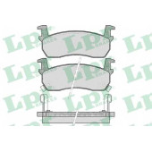 Колодки тормозные дисковые для NISSAN MICRA(K10,K11) <b>LPR 05P516 / 20957</b>