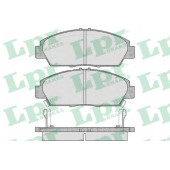 Колодки тормозные дисковые для HONDA ACCORD(CB,CC,CD,CE,CF), PRELUDE(BA,BB) <b>LPR 05P567 / 21879</b>