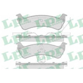 Колодки тормозные дисковые для JEEP CHEROKEE(XJ), GRAND CHEROKEE(ZJ), WRANGLER(TJ) <b>LPR 05P595 / 5SP595</b>