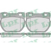 Колодки тормозные дисковые для LAND ROVER DEFENDER(LD,LD#) <b>LPR 05P611 / 23471</b>