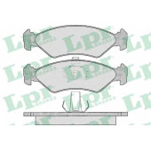 Колодки тормозные дисковые для FORD FIESTA(FVD, GFJ, J3#, J5#, JA#, JB#, JV#) / MAZDA 121(JASM, JBSM) <b>LPR 05P625 / 23102</b>