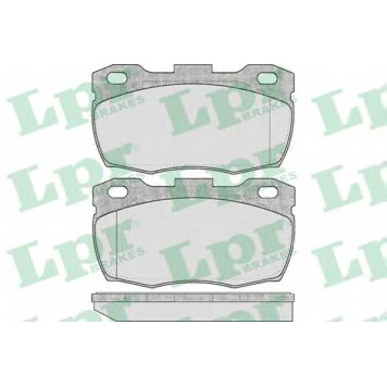 Колодки тормозные дисковые для LAND ROVER 90/110(DHMC), DEFENDER(LD) <b>LPR 05P626 / 21519</b>