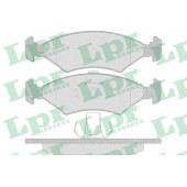 Колодки тормозные дисковые для FORD COURIER, FIESTA(J3#,J5#,JA#,JB#), PUMA(EC#) / MAZDA 121(JASM,JBSM) <b>LPR 05P628 / 23103</b>