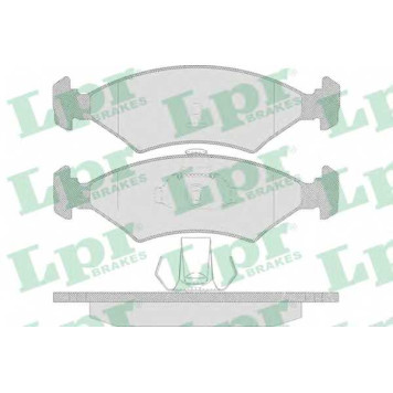 Колодки тормозные дисковые для FORD COURIER, FIESTA(J3#,J5#,JA#,JB#), PUMA(EC#) / MAZDA 121(JASM,JBSM) <b>LPR 05P628 / 23103</b>