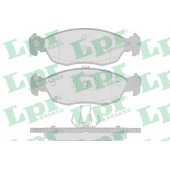 Колодки тормозные дисковые для CITROEN SAXO(S0, S1), XSARA(N0, N1, N2) / PEUGEOT 106(1, 1A, 1C), 205(20A/C), 306(7#, 7A, 7B, 7C, 7D, 7E, N#, N3, N5) <b>LPR 05P644 / 21827</b>