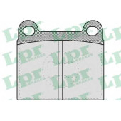 Колодки тормозные дисковые для AUDI 50, 80 / VW DERBY, GOLF, JETTA, PASSAT, POLO, SANTANA, SCIROCCO <b>LPR 05P659 / 20228</b>