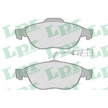 Колодки тормозные дисковые для LANCIA LYBRA(839AX,839BX) <b>LPR 05P664 / 23140</b>