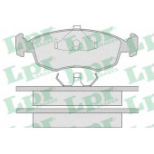 Колодки тормозные дисковые для FORD ESCORT(AAL, ABFT, ABL, AFL, ALL, ANL, AVL, AWF, GAA, GAF, GAL), SCORPIO(GAE, GGE), SIERRA(BNC, BNG, GB4, GBC, GBG) <b>LPR 05P678 / 20907</b>