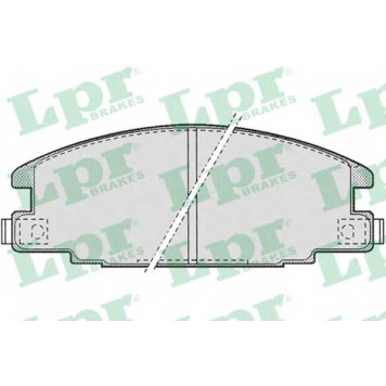 Колодки тормозные дисковые для OPEL CAMPO(TF#), FRONTERA(5#MWL4,5#SUD2) <b>LPR 05P685 / 21543</b>