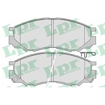 Колодки тормозные дисковые для MITSUBISHI L 200, L 300, L 400 / SPACE GEAR, L 400 <b>LPR 05P686 / 23290</b>