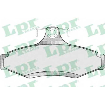 Колодки тормозные дисковые для CHEVROLET ASTRA, VECTRA, ZAFIRA / DAEWOO LACETTI, LEGANZA, NUBIRA / MITSUBISHI MAGNA, VERADA / SSANGYONG KORANDO <b>LPR 05P694 / 23237</b>