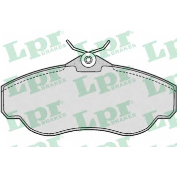 Колодки тормозные дисковые для LAND ROVER DISCOVERY(LJ, LT), RANGE ROVER(AE, AN, HAA, HAB, HAM, HBM, LP, RE, RN) <b>LPR 05P728 / 23452</b>