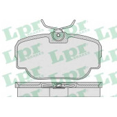 Колодки тормозные дисковые для LAND ROVER DISCOVERY(LJ, LT), RANGE ROVER(AE, AN, HAA, HAB, HAM, HBM, LP, RE, RN) <b>LPR 05P739 / 23458</b>