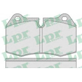 Колодки тормозные дисковые для BMW 5(E34), 7(E38), 8(E31) / NISSAN SKYLINE(R33) <b>LPR 05P769 / 21471</b>