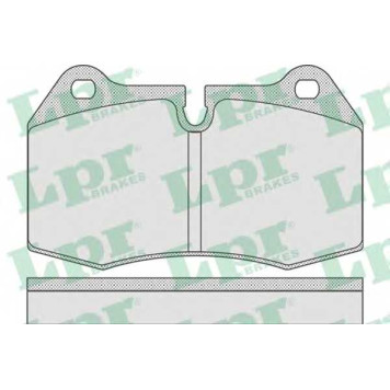 Колодки тормозные дисковые для BMW 5(E34), 7(E38), 8(E31) / NISSAN SKYLINE(R33) <b>LPR 05P769 / 21471</b>