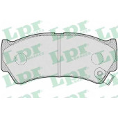 Колодки тормозные дисковые для SUZUKI ALTO(HA12,HA23), BALENO(EG) <b>LPR 05P778 / 23795</b>