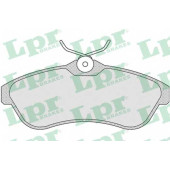Колодки тормозные дисковые для CITROEN C2(JM#), C3(FC#,HB#) <b>LPR 05P806 / 23409</b>