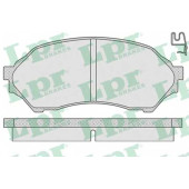 Колодки тормозные дисковые для MAZDA 323 F(BJ), FAMILIA(BJ) <b>LPR 05P813 / 23490</b>